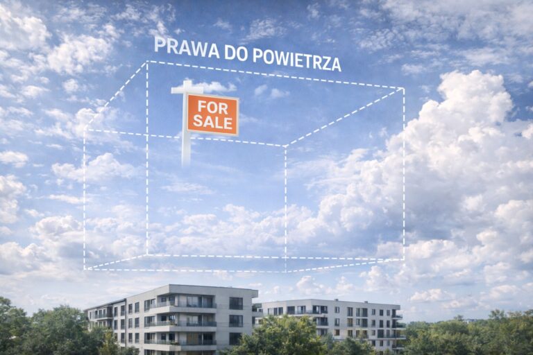 Czy w Polsce pojawią się „prawa do powietrza”? Nowy pomysł, który mógłby zmienić rynek nieruchomości