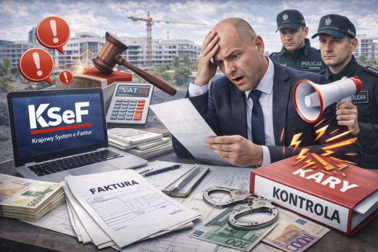 KSeF, kary za błędy i wzmożone kontrole – co czeka firmy deweloperskie?