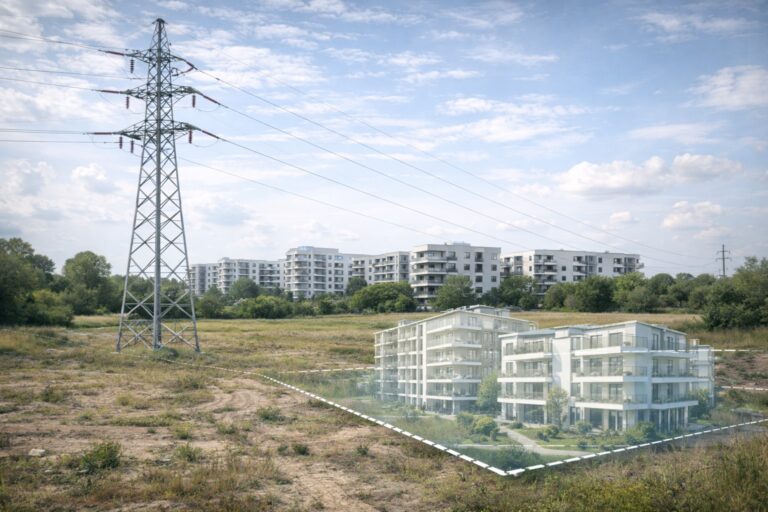 Nowa szansa dla deweloperów: działki ze słupami zamiast problemu stają się okazją