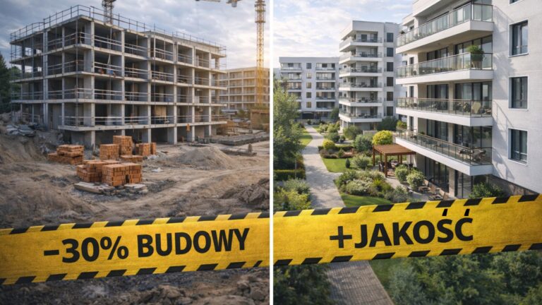 „Budujemy mniej, ale lepiej – czy to rewolucja czy tylko nowa forma ostrożności?”