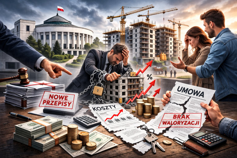 Koniec podwyżek w trakcie budowy. Nowa ustawa uderzy w deweloperów czy w rynek?