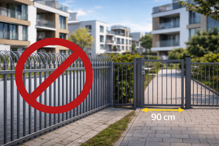 Koniec ostrych płotów i bram „na ulicę”. Co zmiana przepisów od 2026 roku oznacza dla deweloperów?