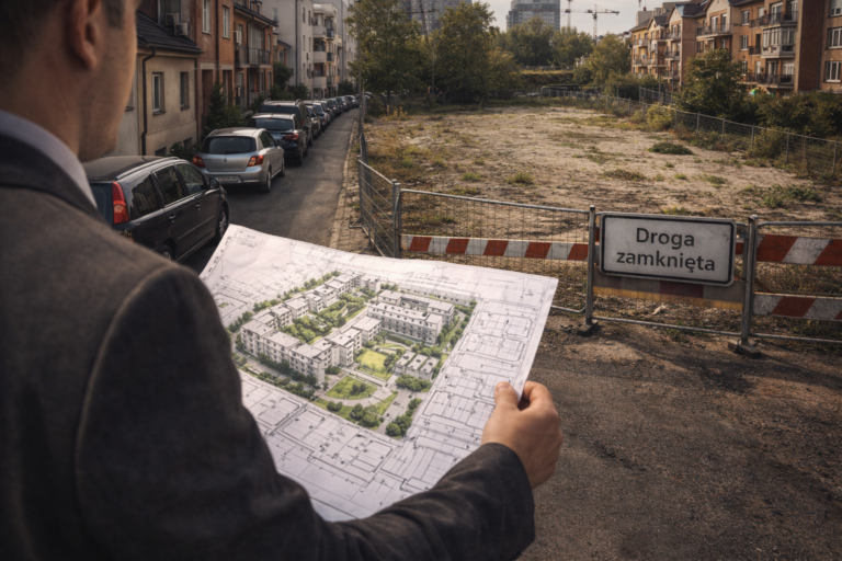 Gdy kupujesz działkę za miliony, a sąsiedzi mówią „nie”. Historia z Łodzi, która powinna dać do myślenia każdemu deweloperowi. 