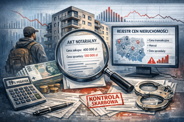 Koniec tajnych cen nie tylko dla deweloperów, ale również flipperów. To oni znajdują się na radarze.