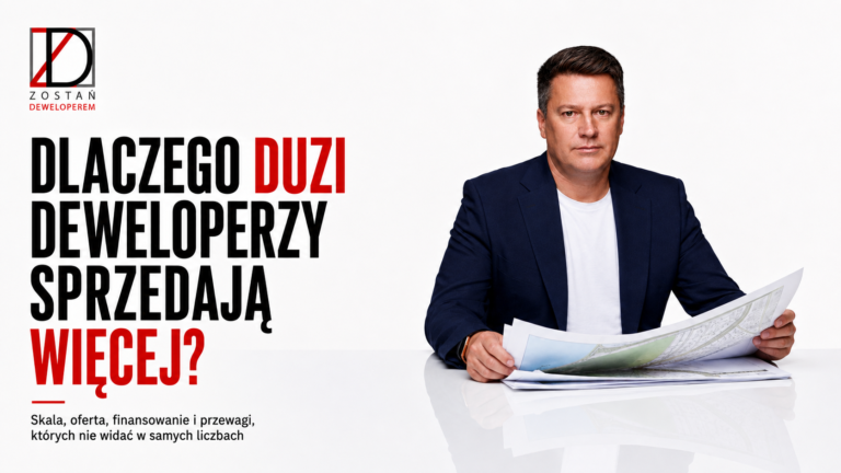 Powrót popytu na mieszkania? Duzi deweloperzy sprzedają więcej, gdy rynek zwalnia.